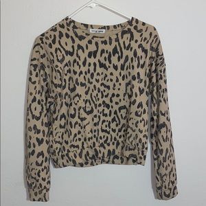 tillys cheetah crewneck